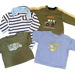 Vintage 3-6 MOS Shirt Bundle